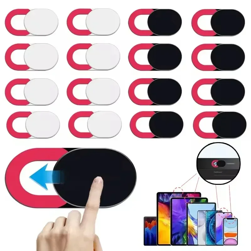 Laptop Accessories Aesthetic - ฝาปิดกล้องแล็ปท็อป ฝาปิดเว็บแคม ตัวปิดกั้นกล้องแบบมีกาวสำหรับไอแพด แท็บเล็ต เว็บพีซี กล้องโทรศัพท์มือถือ