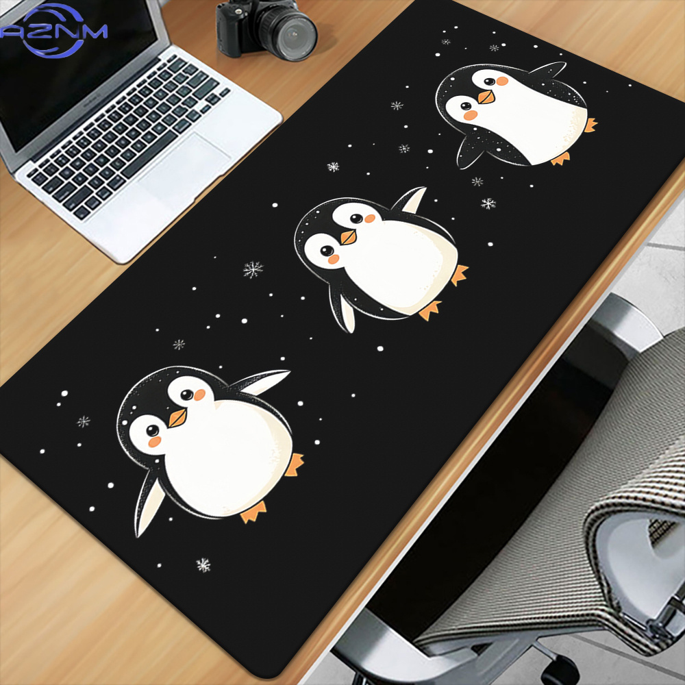 Laptop Accessories Brand - แผ่นรองเมาส์เพนกวินเรียบง่าย แบรนด์ Brand Simple ผลิตจากเหล็ก ทนทาน