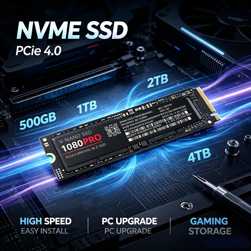 Samsung Ssd 980 Pro - SSD รุ่นใหม่ 1080PRO M.2 2280 NVMe