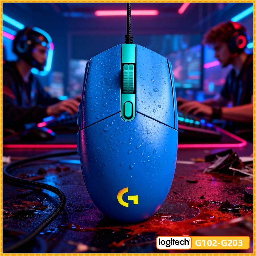 เมาส์ Logitech G203, เมาส์เกมม - Logitech Mouse G203 บทวิจารณ์และราคา