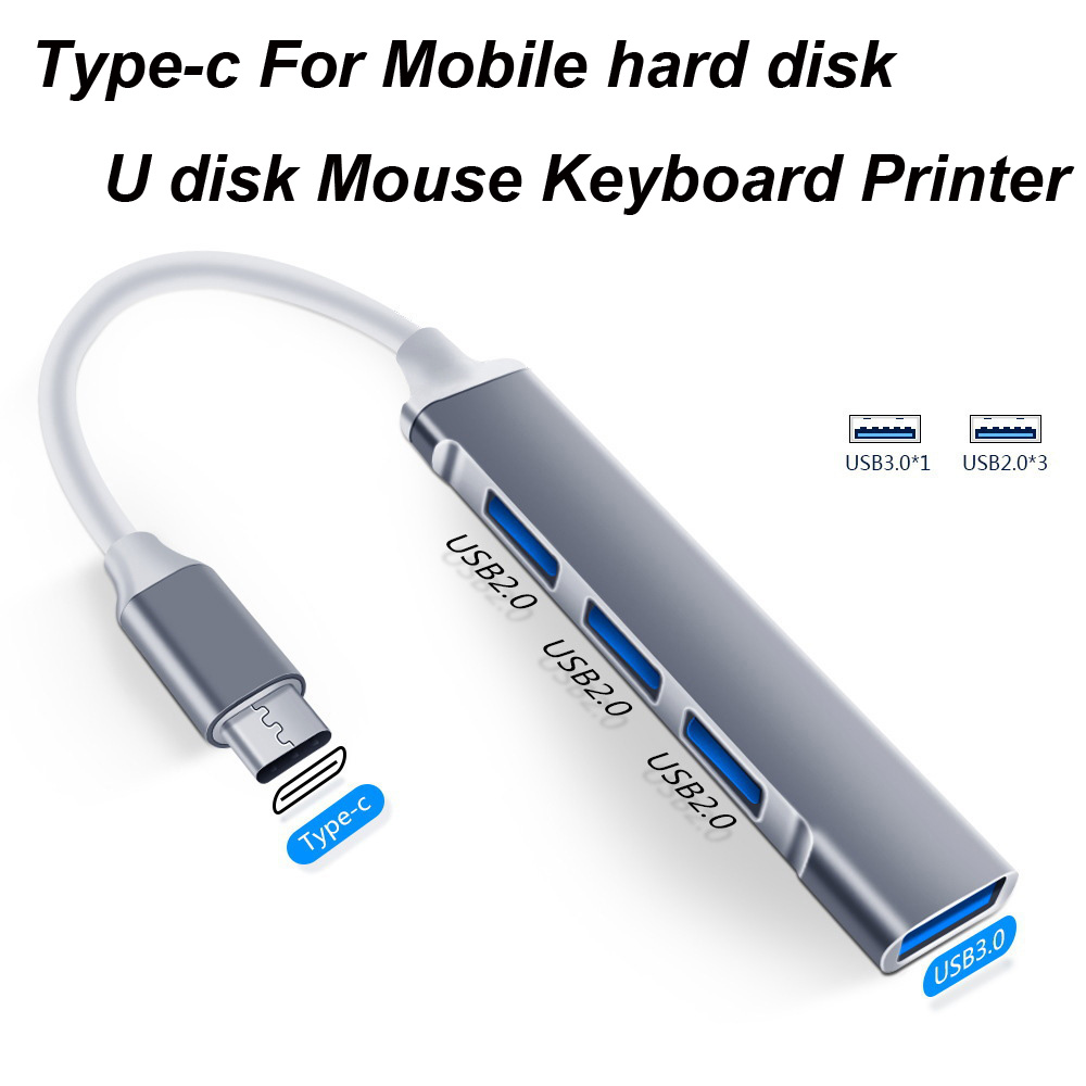 ฮับ USB 3.0 TYPE-C 3.1 4 พอร์ต - Usb C Docking Hub บทวิจารณ์และราคา