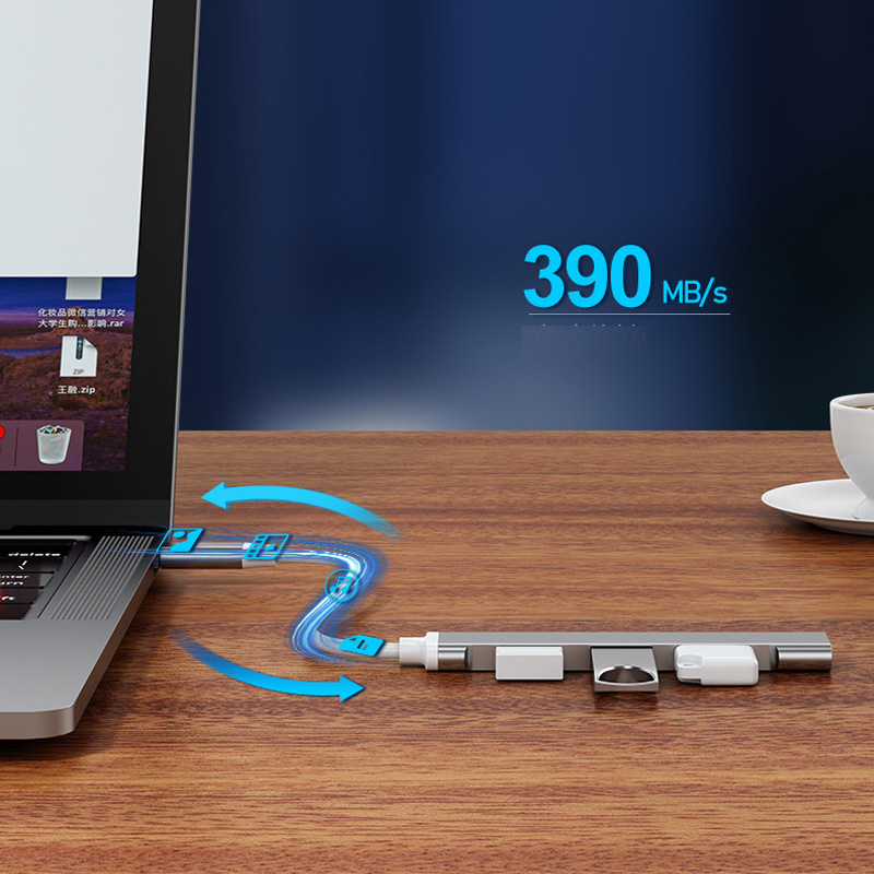 ฮับ USB 3.0 TYPE-C 3.1 4 พอร์ต - Usb C Docking Hub บทวิจารณ์และราคา
