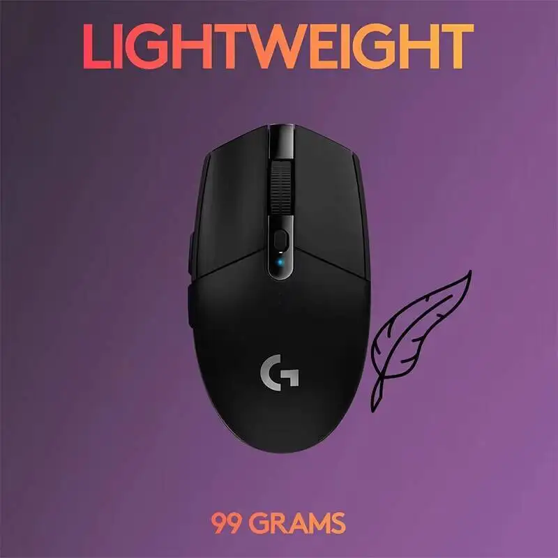 เมาส์ไร้สาย Logitech G305, เมา - Logitech Mouse G203 บทวิจารณ์และราคา