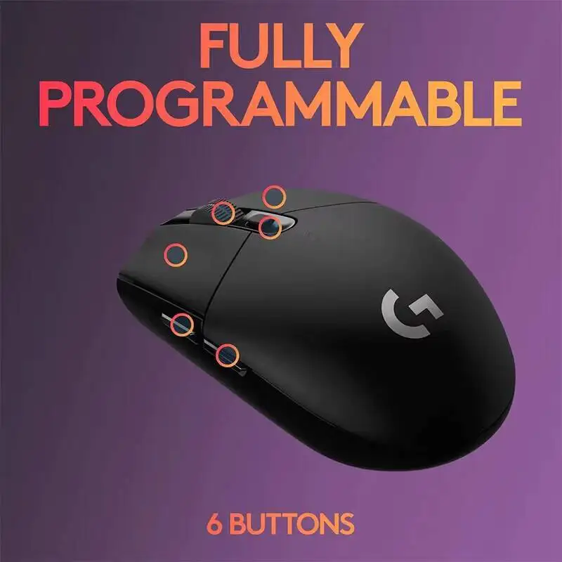 เมาส์ไร้สาย Logitech G305, เมา - Logitech Mouse G203 บทวิจารณ์และราคา