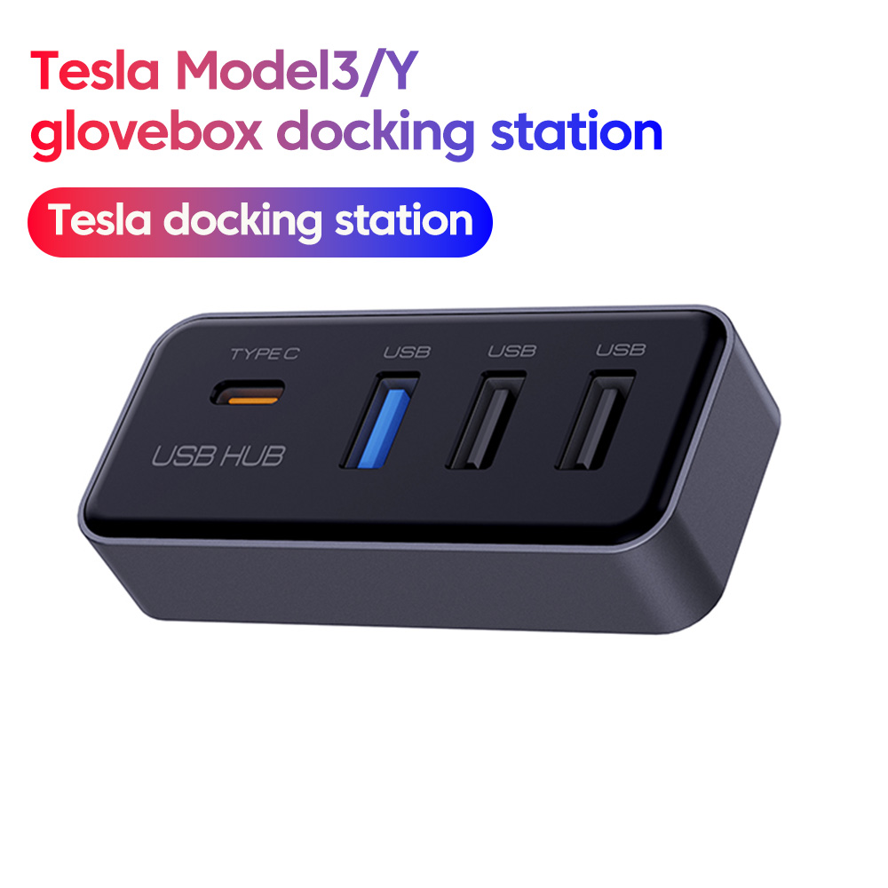 ฮับ USB 4-in-1 สำหรับ Tesla Mo - Usb C Docking Hub บทวิจารณ์และราคา