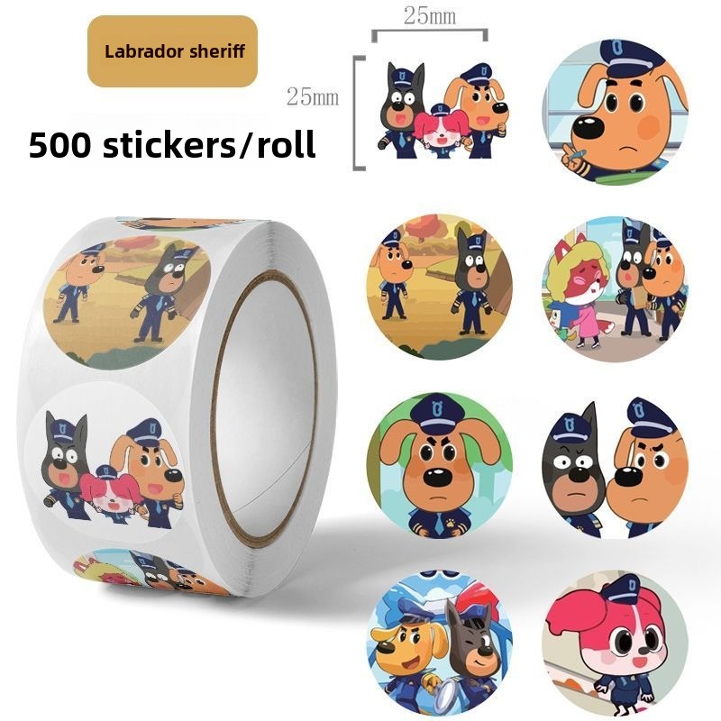 สติกเกอร์ตัวละครเชอร์ริฟส์ ลาบ - Laptop Accessories Aesthetic บทวิจารณ์และราคา
