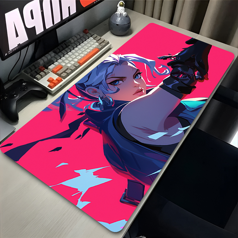 แผ่นรองเมาส์เกม Valorant Jett  - Laptop Accessories For Gaming บทวิจารณ์และราคา